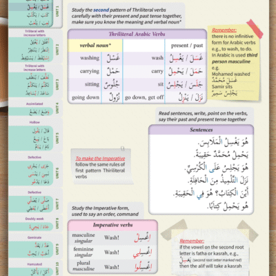 Arabic Workbook for Beginners | Learn Modern Standard Arabic | Grammar, Vocabulary, Verbs with English | Arabic for Kids & Adults