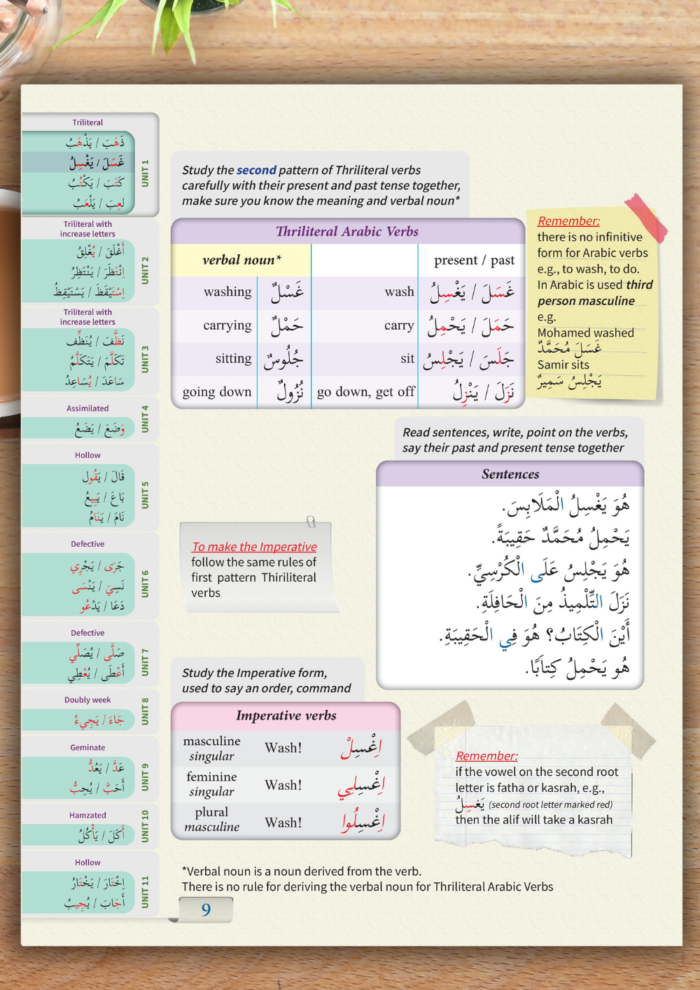 Arabic Workbook for Beginners | Learn Modern Standard Arabic | Grammar, Vocabulary, Verbs with English | Arabic for Kids & Adults