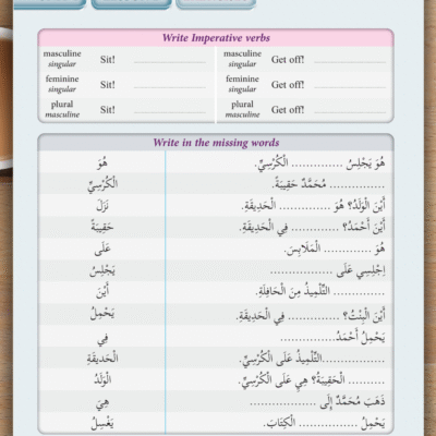 Arabic Workbook for Beginners | Learn Modern Standard Arabic | Grammar, Vocabulary, Verbs with English | Arabic for Kids & Adults
